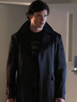 Tom Welling Black Coat