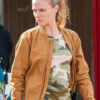 Tracy Spiridakos Brown Jacket