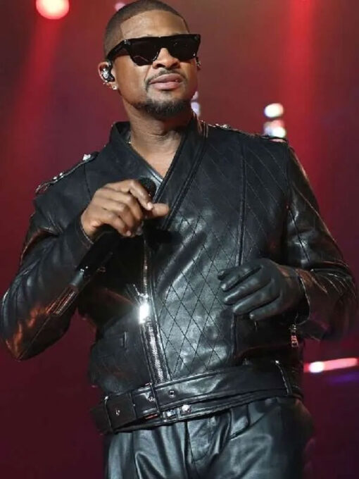 Usher Black Jacket