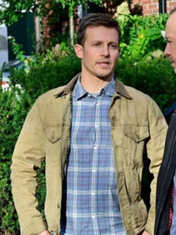 Will Estes Beige Jacket