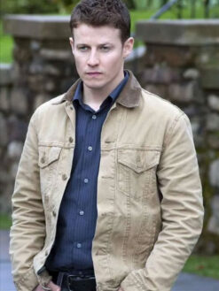 Will Estes Beige Jacket