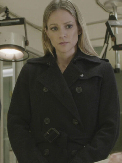 A.J. Cook Black Coat