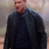 Aaron Eckhart Black Jacket