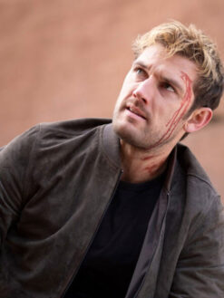 Alex Pettyfer Gray Jacket