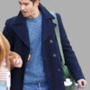 Andrew Garfield Blue Peacoat