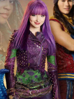 Dove Cameron Purple Jacket