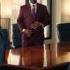 Eddie Murphy Maroon Suit