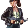 Female Protagonist Black Jacket