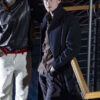 George MacKay Black Coat