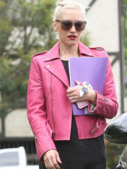 Gwen Stefani Pink Jacket