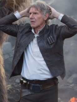 Han Solo Leather Brown Jacket