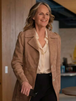 Helen Hunt Brown Coat