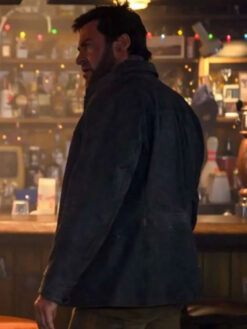 Hugh Jackman Leather Black Jacket