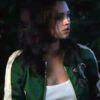 India Eisley Green Jacket