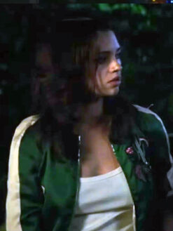 India Eisley Green Jacket