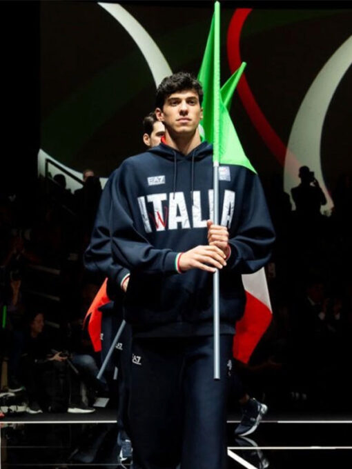 Italia Team Blue Uniform Tracksuit