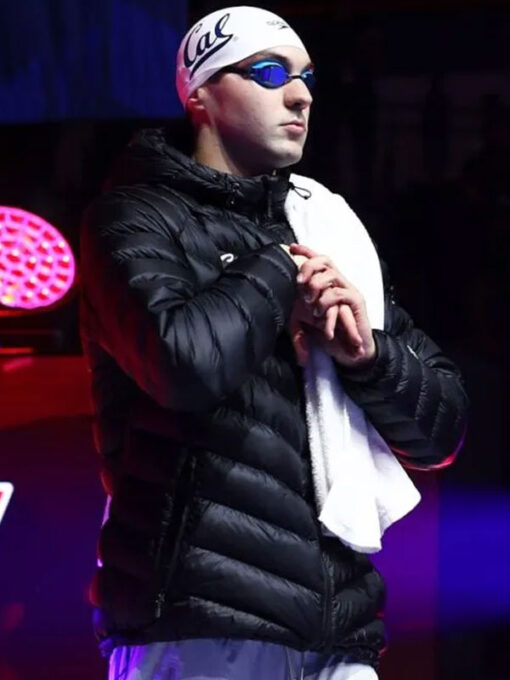 Jack Alexy Black Puffer Hooded Jacket