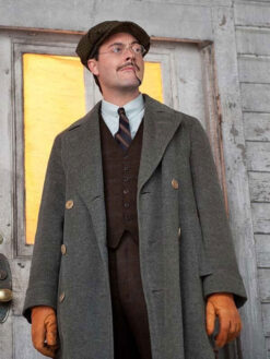 Jack Huston Gray Coat