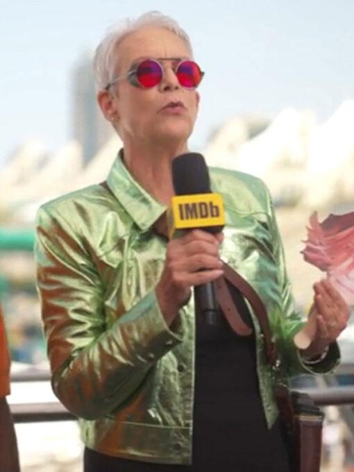 Jamie Lee Curtis Green Jacket