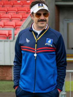 Jason Sudeikis Blue Track Jacket