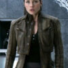 Jessica Biel Brown Jacket