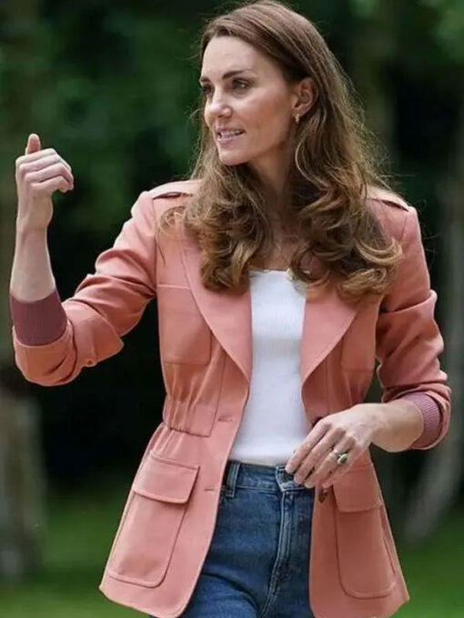 Kate Middleton Peach Coat