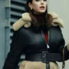 Kaya Scodelario Black Jacket