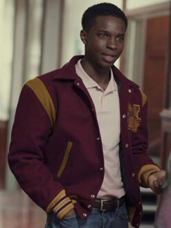 Kedar Williams Maroon Jacket