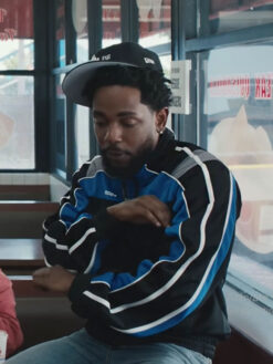 Kendrick Lamar Black and Blue Jacket