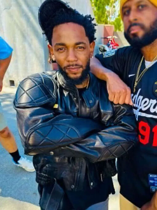 Kendrick Lamar Quilted Black Jacket