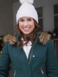 Lacey Chabert Green Coat