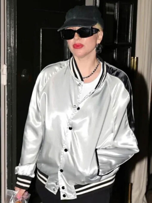 Lady Gaga Silver Jacket