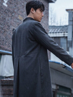 Lee Do-hyun Long Black Coat