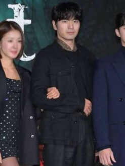 Lee Jin-wook Black Cotton Jacket