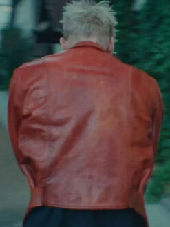 Machine Gun Kelly Red Leather Jacket