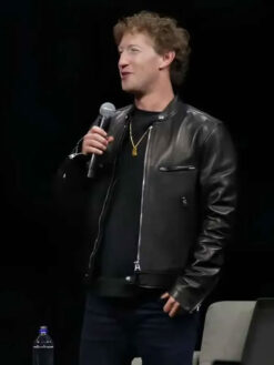 Mark Zuckerberg Black Jacket