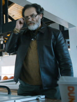 Michael Stuhlbarg Leather Jacket