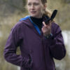 Mireille Enos Purple Jacket