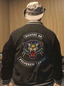 Panther Gray Varsity Jacket