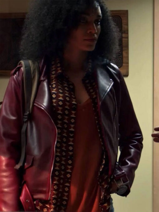 Pearl Thusi Leather Jacket