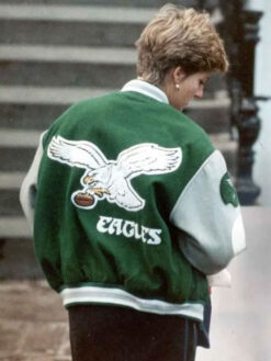 Princess Diana Green Wool Jacket