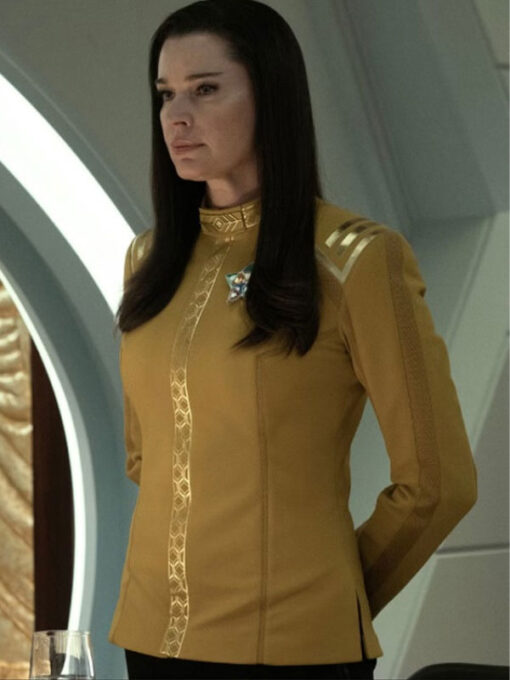 Rebecca Romijn Costume Yellow Jacket