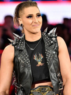 Rhea Ripley Black Vest