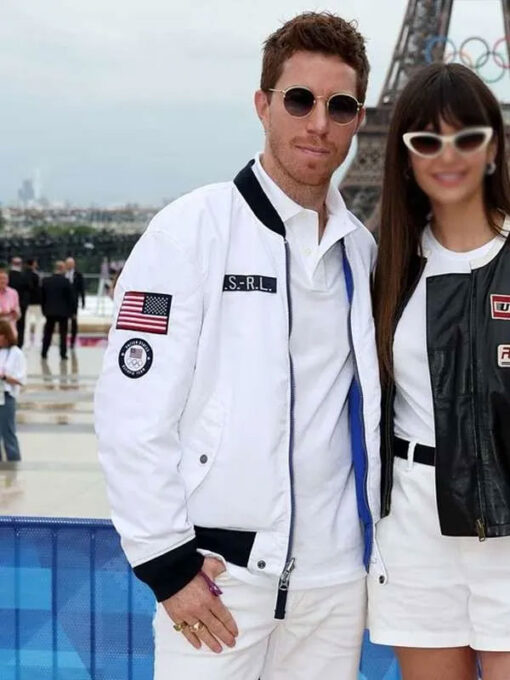 Shaun White White Bomber Jacket