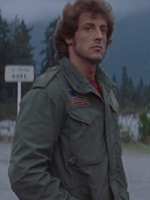 Sylvester Stallone Green M 65 Field Jacket