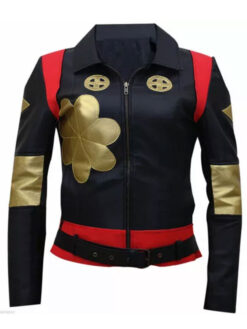 Tatsu Yamashiro Multicolor Leather Jacket