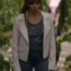 Vanessa Morgan White Jacket