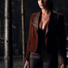 Wonder Woman Brown Jacket