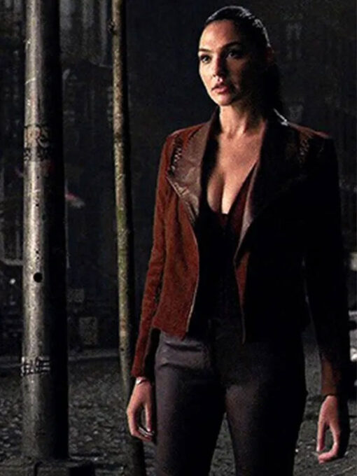 Wonder Woman Brown Jacket