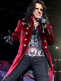 Alice Cooper Red Coat